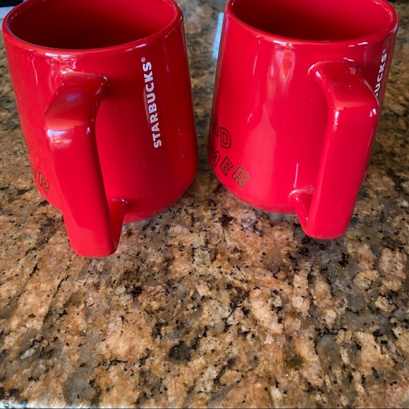 Starbucks Hand Warmer Holiday 2019 Mug Set Red - Picture 5 of 5